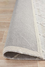 Azulik Grey Brush Modern Rug